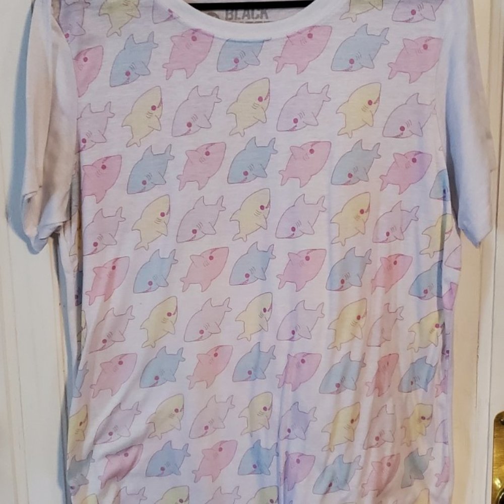 Pastel Shark Tshirt